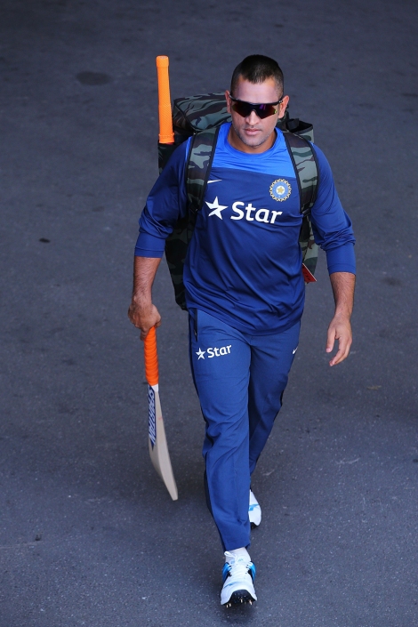 MS Dhoni at Adelaide - India will play without him